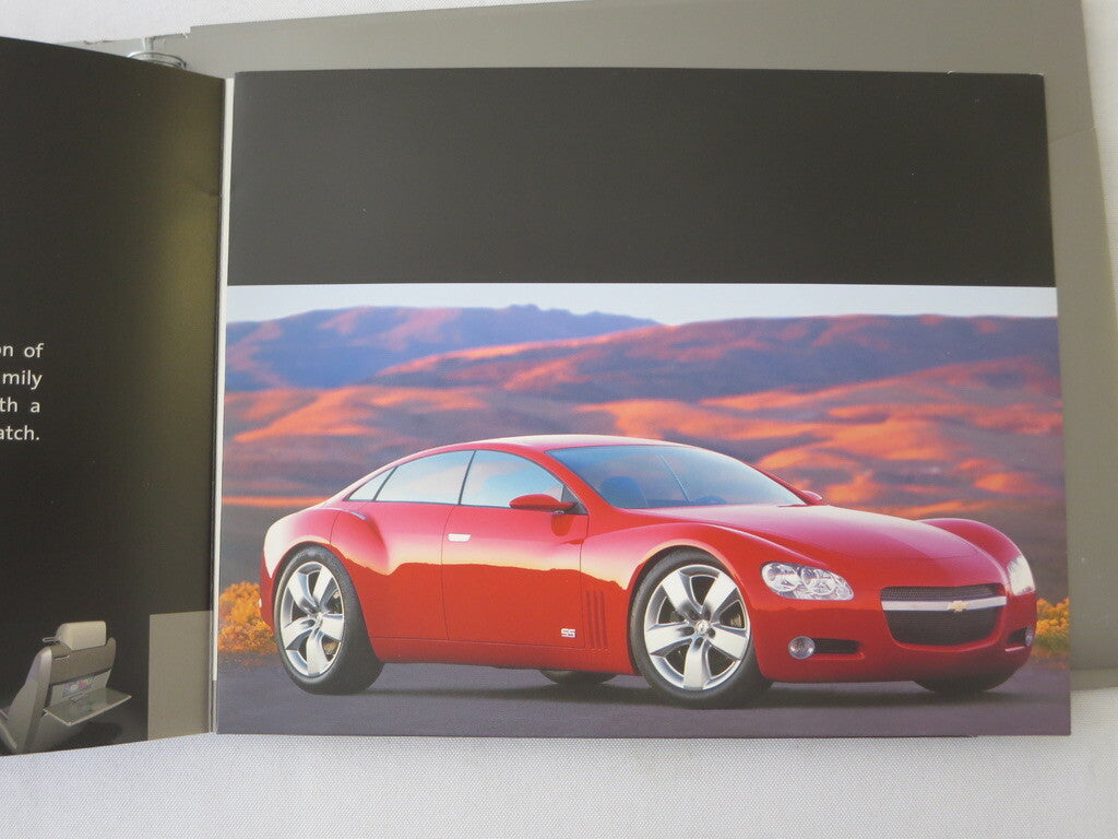 2003 GM General Motors Concept Press Kit Brochure Chevrolet SS Buick Pontiac +