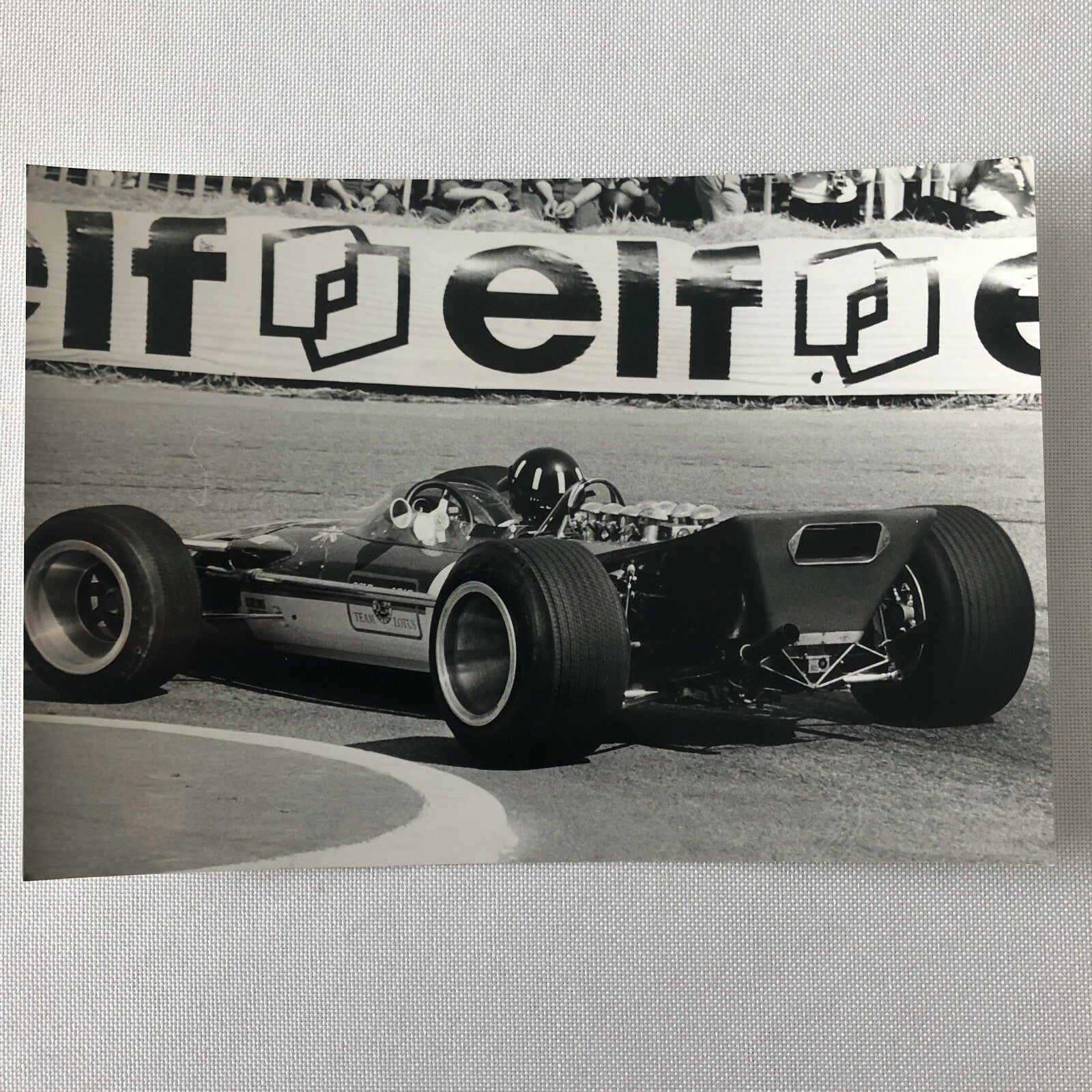 Vintage 1968 Grand Prix Racing Car Photo Photograph Jos Reinhard 