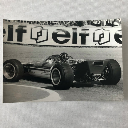 Vintage 1968 Grand Prix Racing Car Photo Photograph Jos Reinhard 
