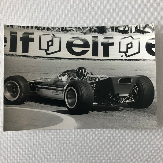 Vintage 1968 Grand Prix Racing Car Photo Photograph Jos Reinhard 