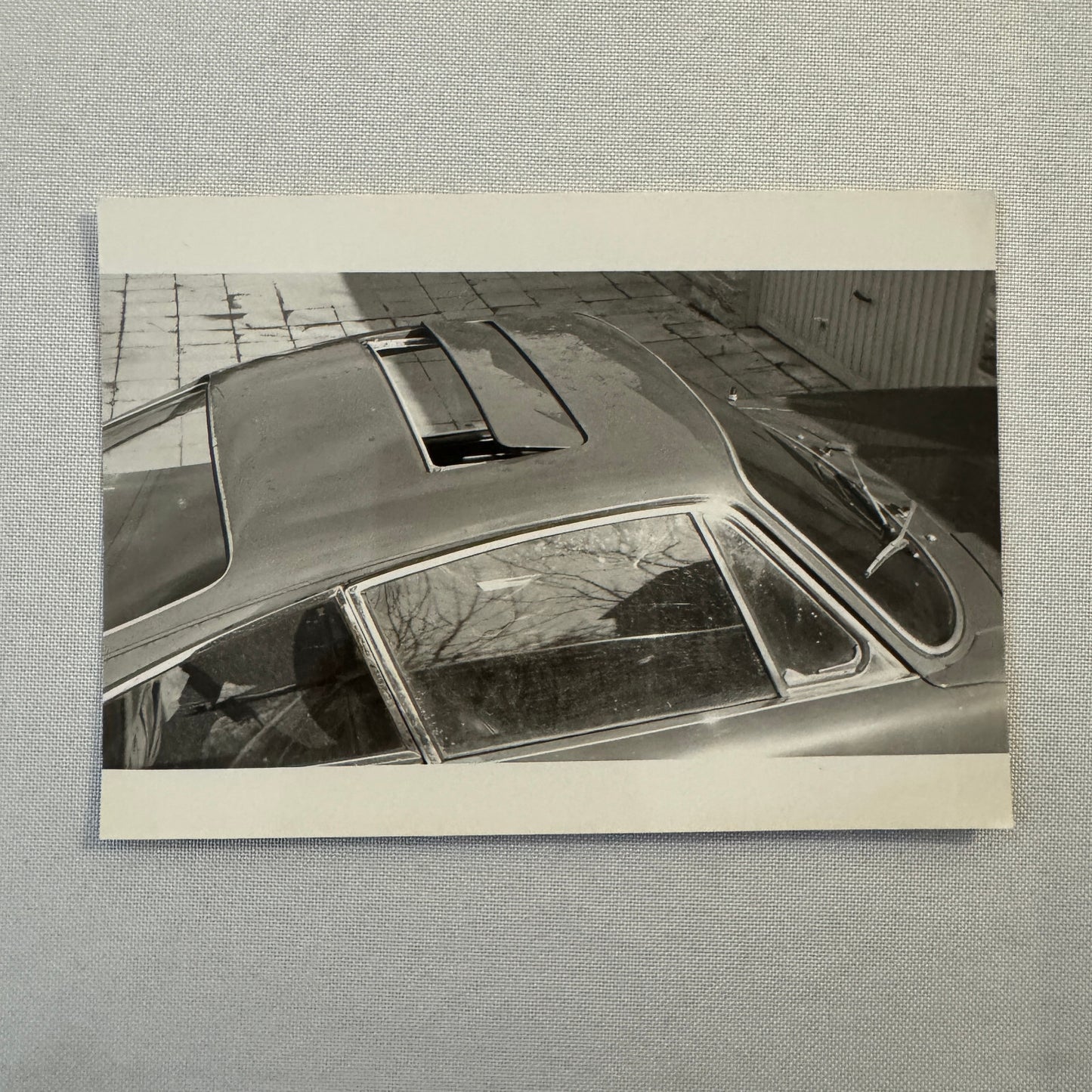 Vintage Porsche 911 Car Sunroof Photo Photograph Print