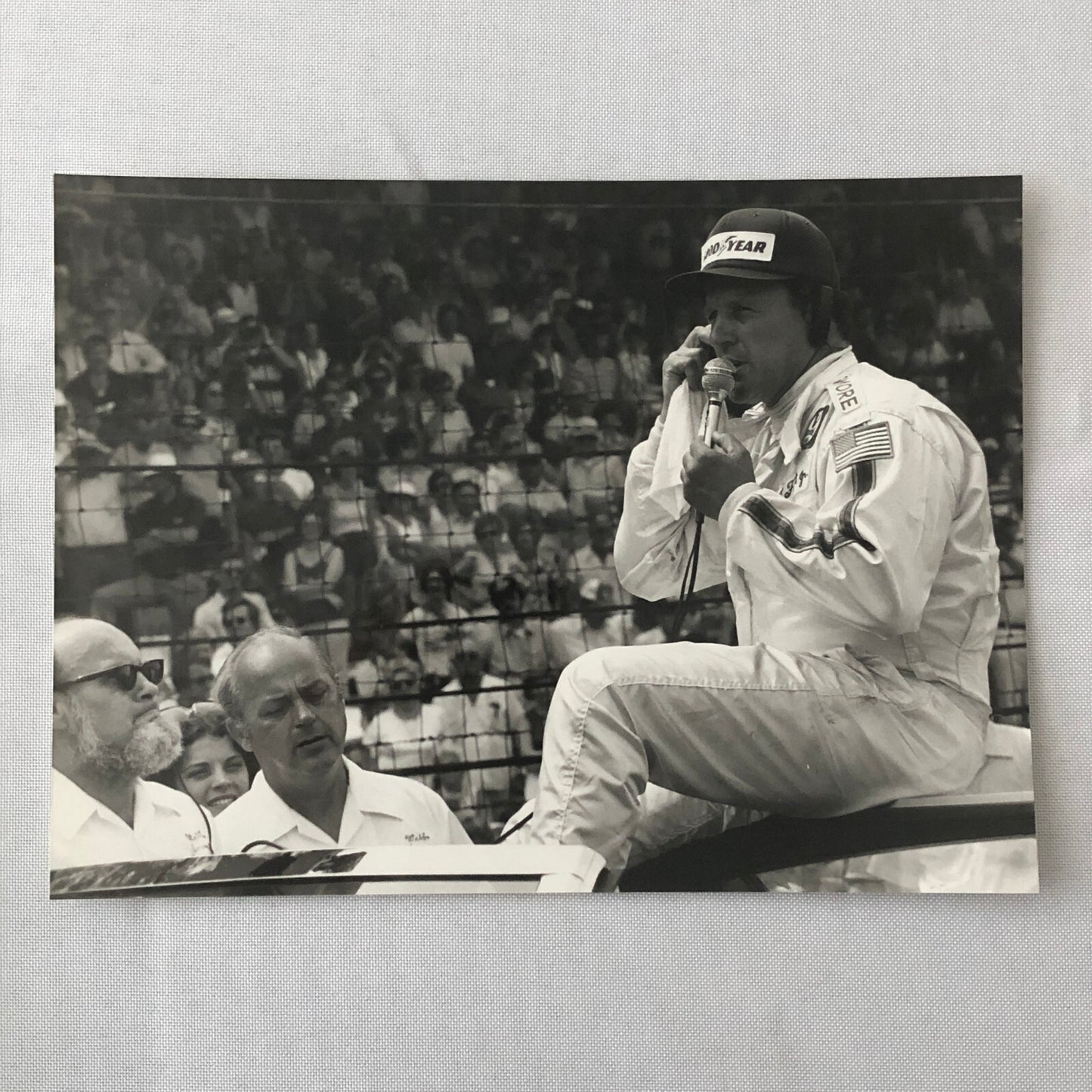 Vintage Indy Indianapolis Racing Driver AJ Foyt Photo Photograph DPPI A.J. Foyt