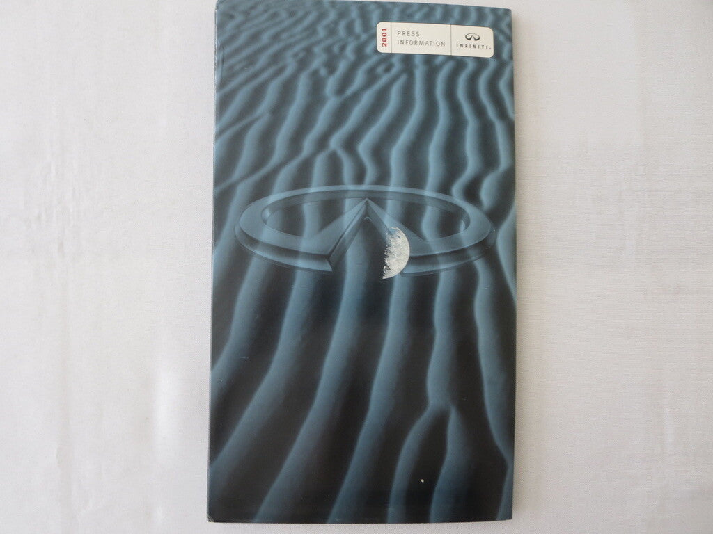 2001 Infiniti Press Kit Brochure Catalog Q45 G20 QX4 I30 