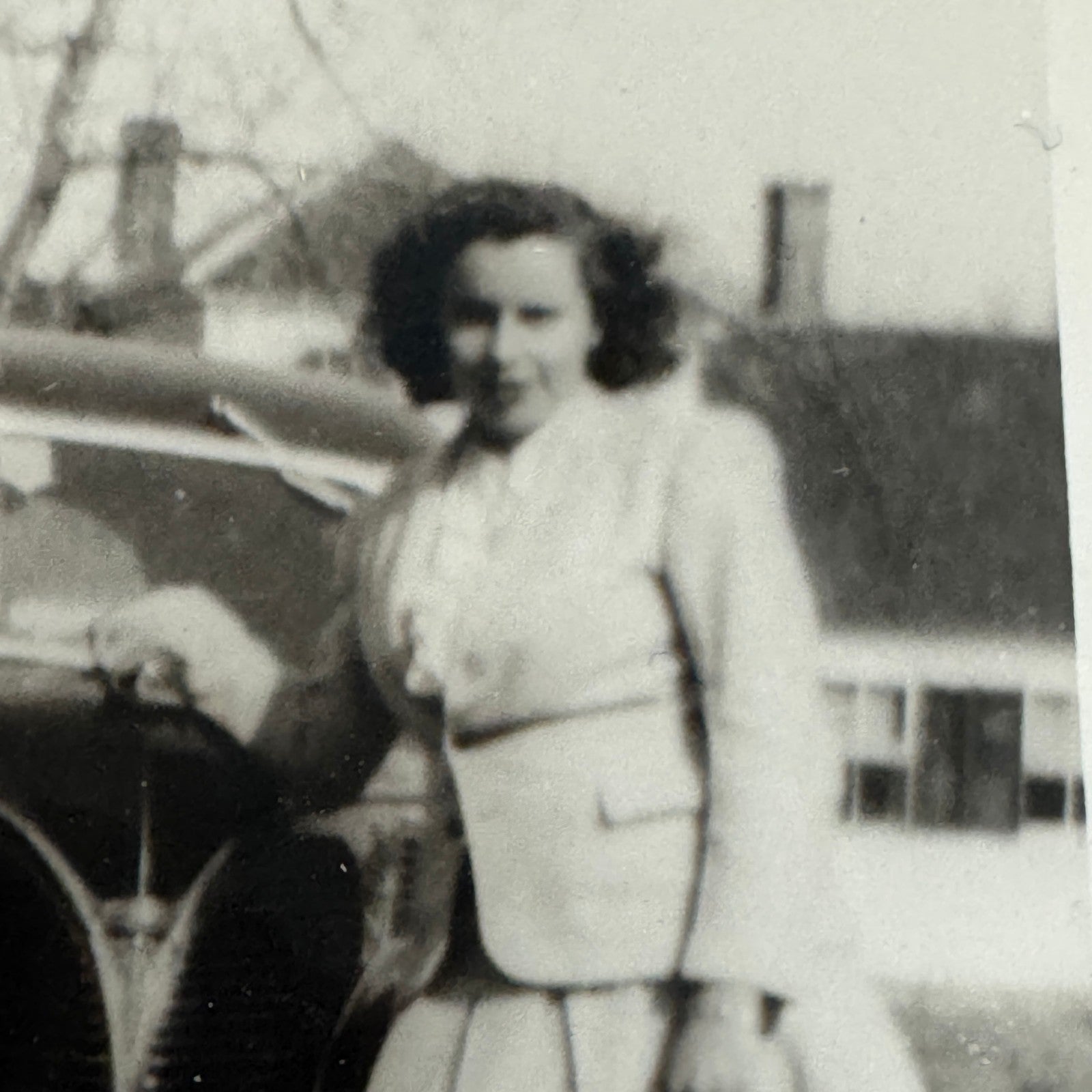 Vintage Car Automobile Photo Photograph Print Women with Vehicles