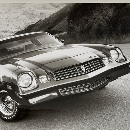 1979 Chevrolet Camaro Berlinetta Factory Press Publicity Photo Photograph Chevy