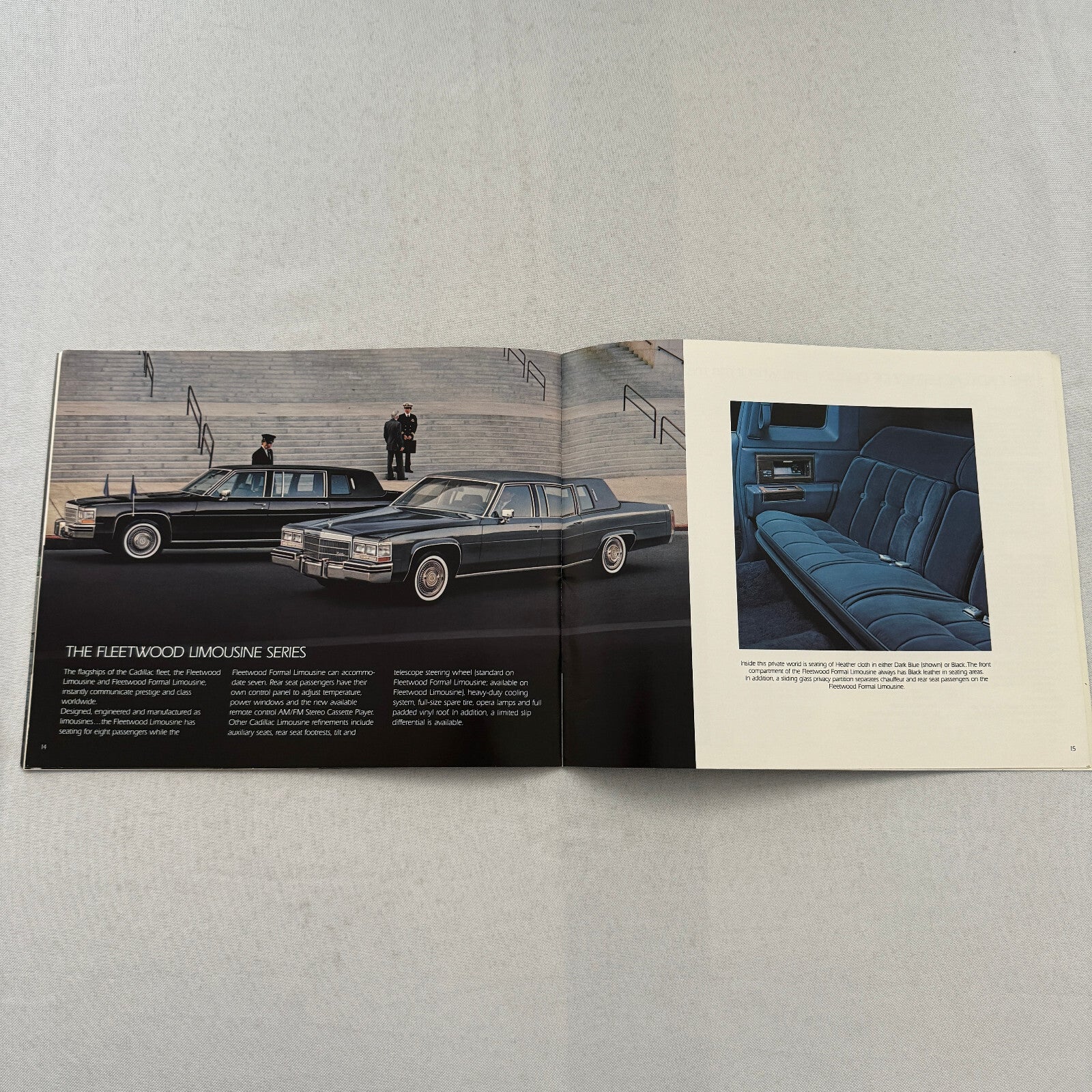 1984 Cadillac Sales Brochure Catalog Sedan Coupe DeVille Fleetwood Brougham