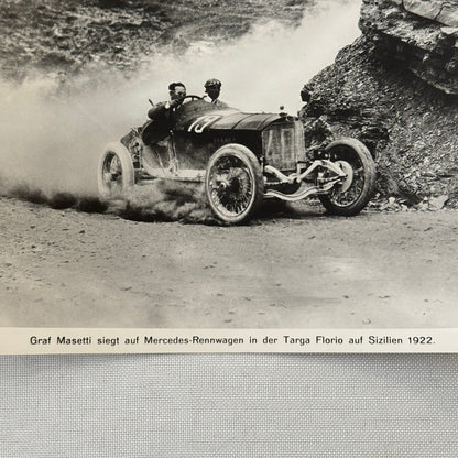 1922 Targa Florio Graf Masetti Mercedes Benz Racing Car Photo Photograph