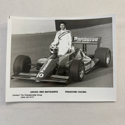 Vintage CART IndyCar Press Kit Hiro Matsushita Panasonic Racing Driver