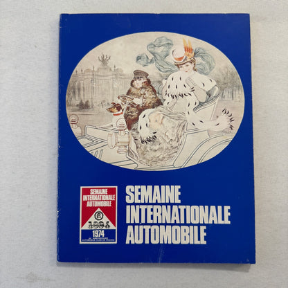 1974 Automobile Club de France 80th Anniversary Press KIt Brochure Bugatti +