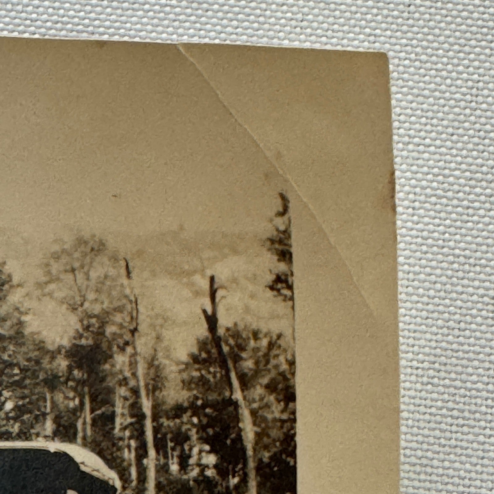 Vintage Automobile Photo Photograph Print Snapshot Early Car