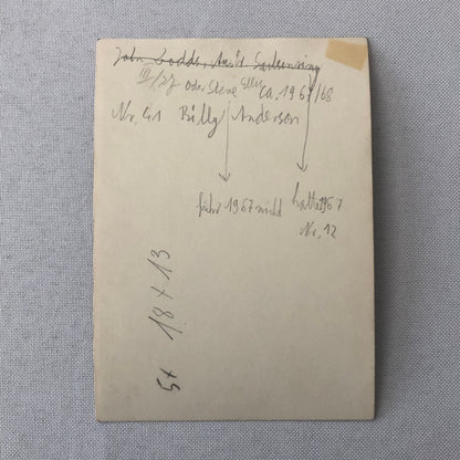 Vintage Motorcycle Racing Photo photograph Bike Rider Steve Ellis Billy Anderson