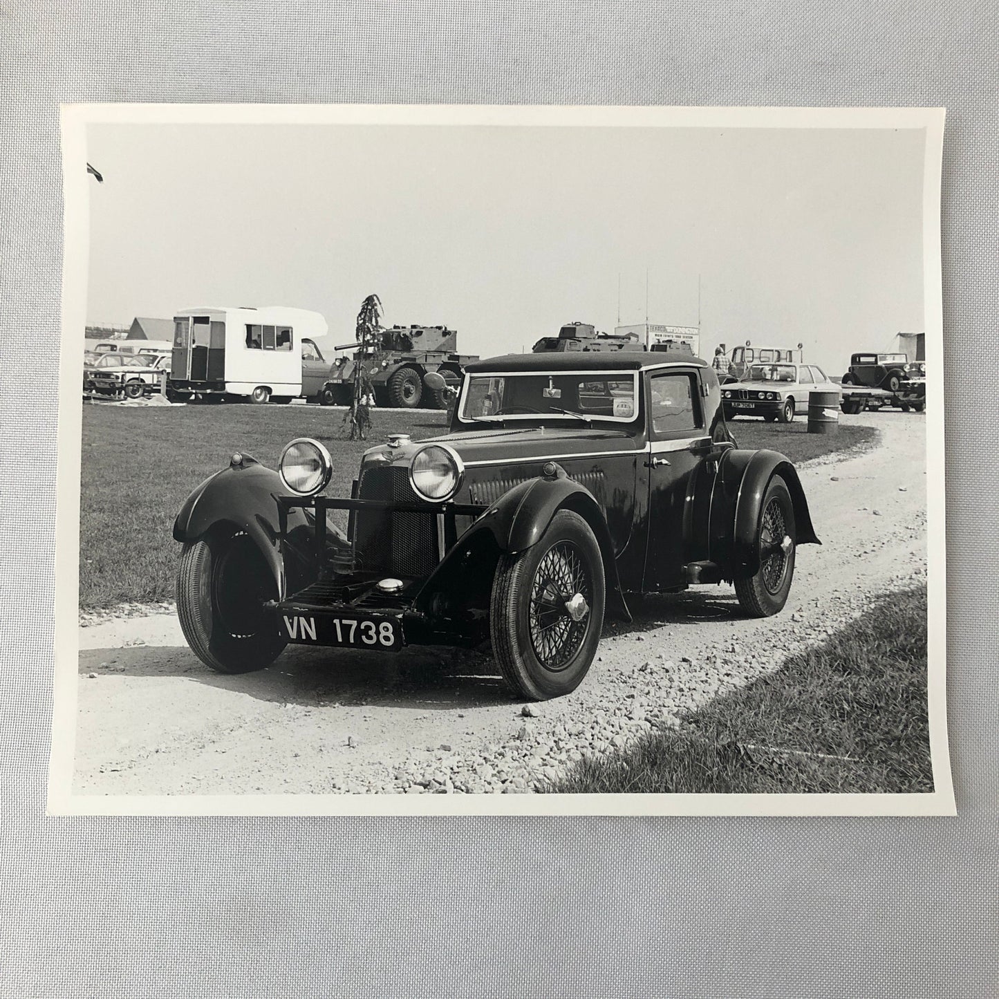 Vintage Aston Martin Car Photo Photograph Print 
