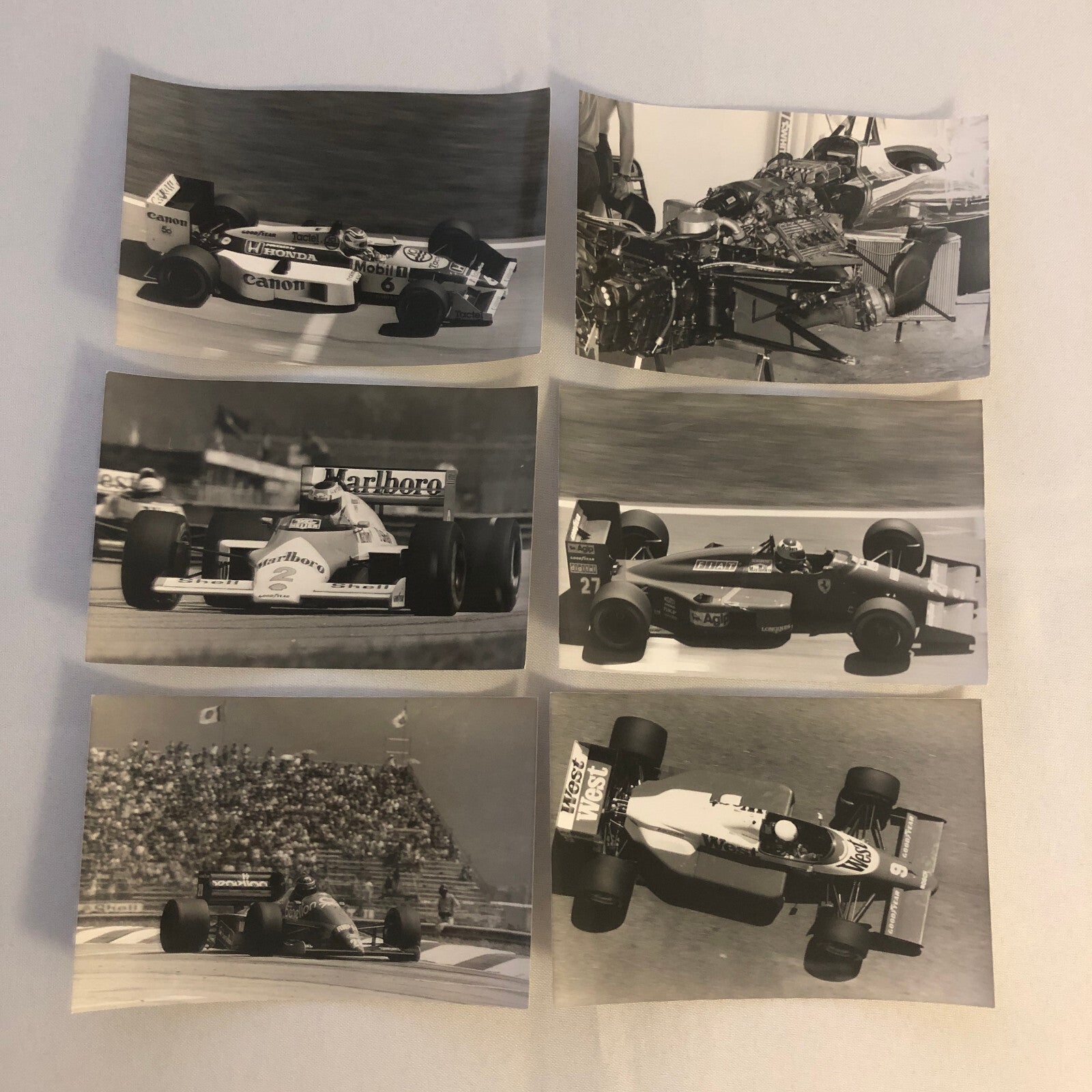 1987 Brazilian Grand Prix Formula One Racing Photo Lot 29x Ayrton Senna +