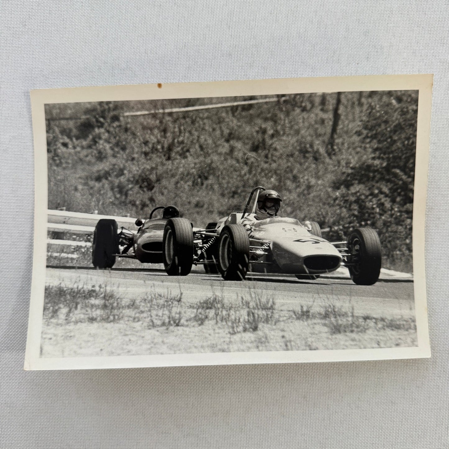 Vintage Car Racing Photo Circuit Mont Tremblant Quebec Photograph