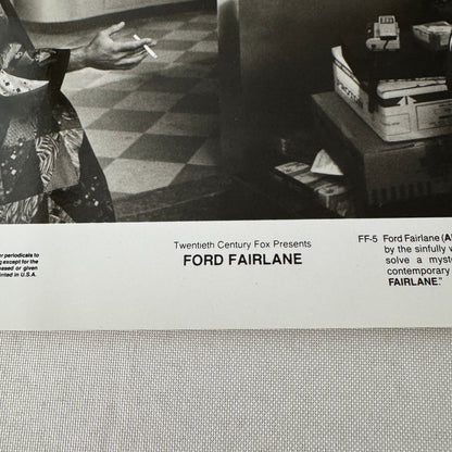 Andrew Dice Clay Priscilla Presley Ford Fairlane Movie Press Photo Photograph