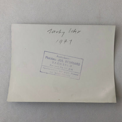 Vintage Racing Photo Photograph Jacky Ickx Driver 