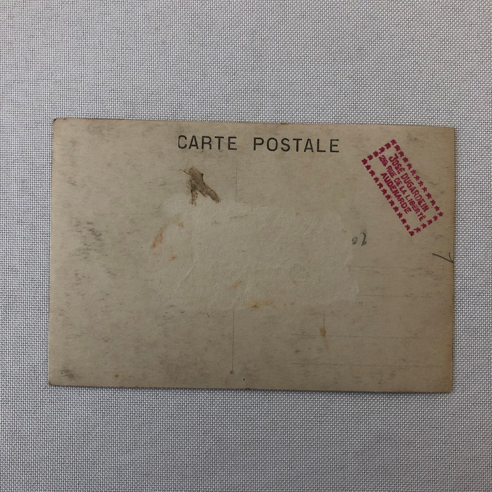 Circus Performer Real Photo Postcard Post Card RPPC Vintage French