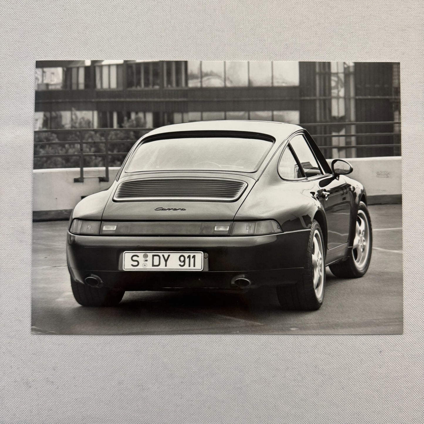 1994 Porsche 911 Carrera Factory Press Photo Photograph Print Werkfoto