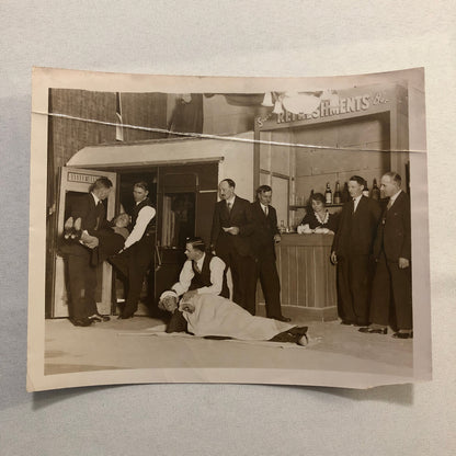 Press Photo Photograph London Midland and Scottish Railway Emergency Training