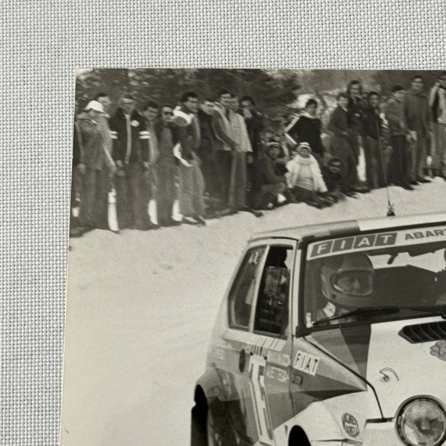 1980 Rallye Monte Carlo Press Photo Photograph DPPI Fiat Ritmo Abarth Car