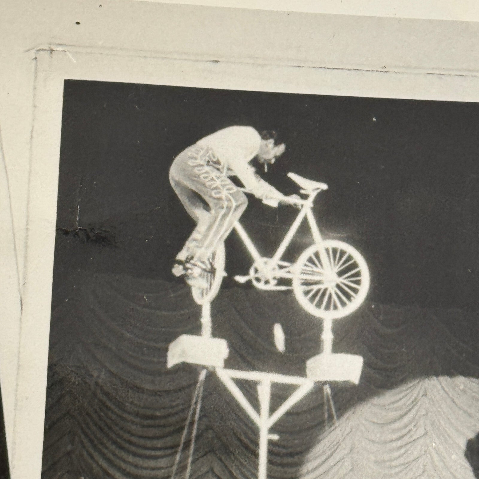 Vintage Circus Acrobat Juggling Performer Photo Photograph Miazanos