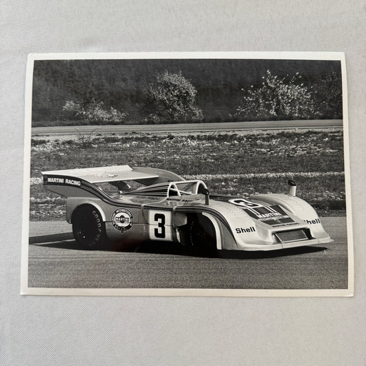 Vintage Porsche Martini Racing Car Photo Photograph Print Margus Hans Kuuse