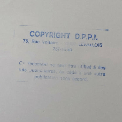 Vintage 1976 Formula 2 F2 Pau Grand Prix Racing Photo Photograph ELF Renault + 