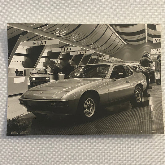 Vintage Porsche 924 Photo Photograph Print