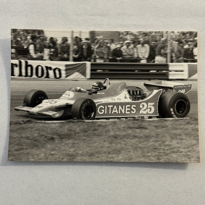 Jacky Ickx Racing Driver Photo Photograph Print Gitanes 25 Car