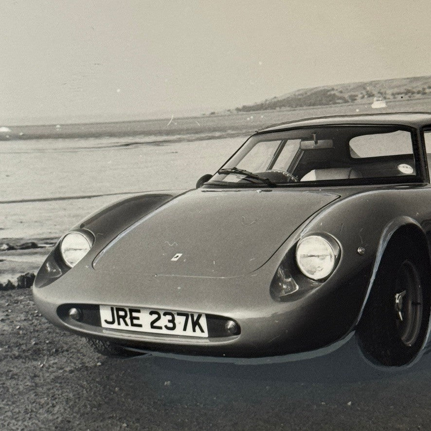 Vintage KIT CAR Custom Photo Photograph Print Hand Highlighted