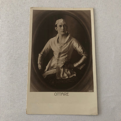 Circus Performer Balancing Act Postcard Post Card Vintage Ottare
