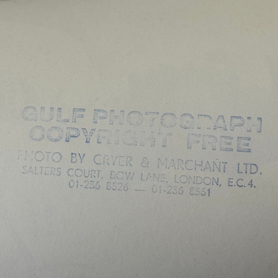 Vintage Racing Photo Photograph Jacky Ickx Driver Gulf Racing Suit