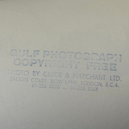 Vintage Racing Photo Photograph Jacky Ickx Driver Gulf Racing Suit