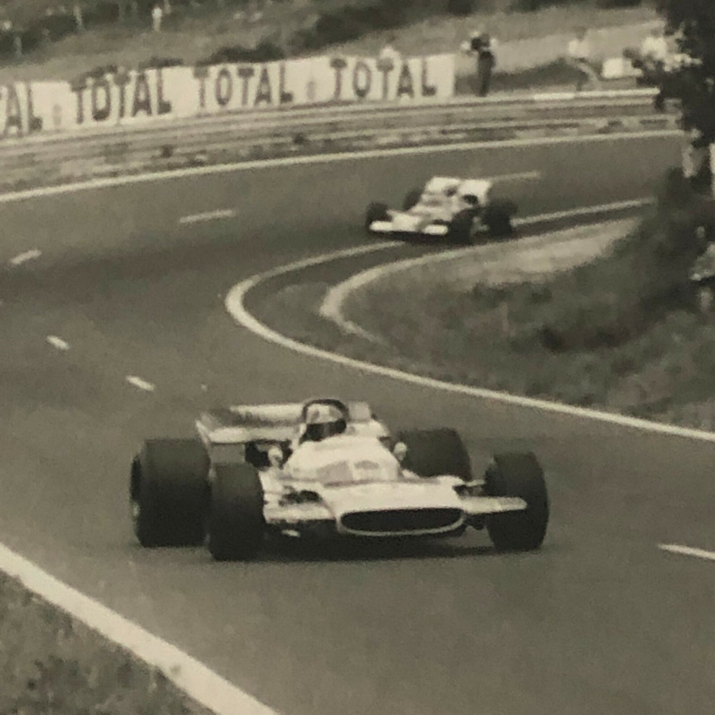 Vintage Grand Prix Racing Car Driver Photo Photograph Print 