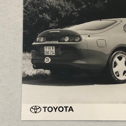 Toyota Supra Twin Turbo Factory Press Photo Photograph Print
