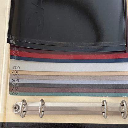 1989 Saab 900 and 9000 Colour & Upholstery Showroom Album Saab 900 Turbo GERMAN