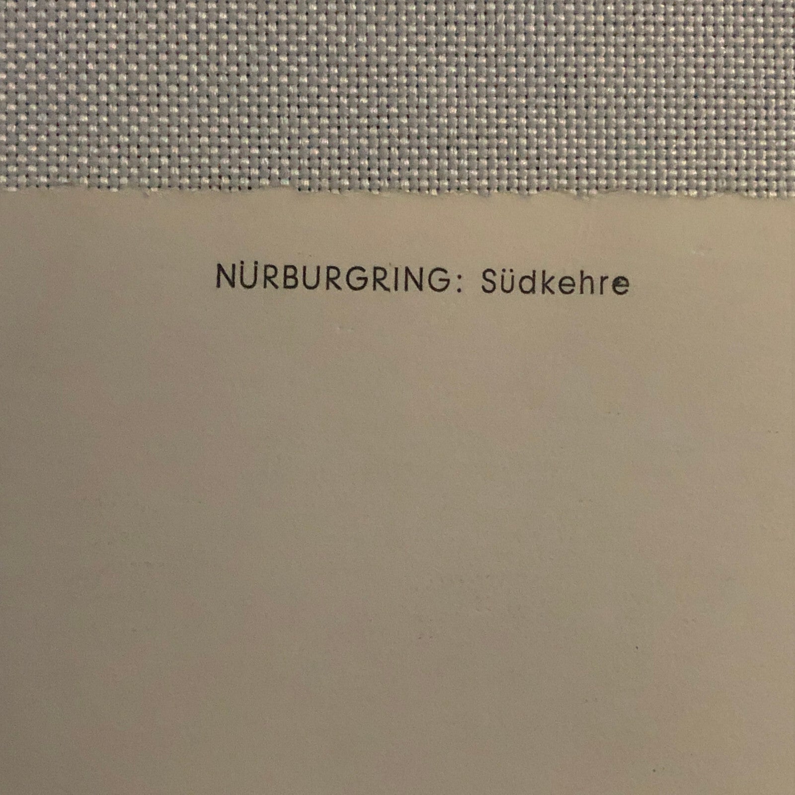 Vintage Porsche Racing Photo Postcard Post Card Photograph Nurburgring