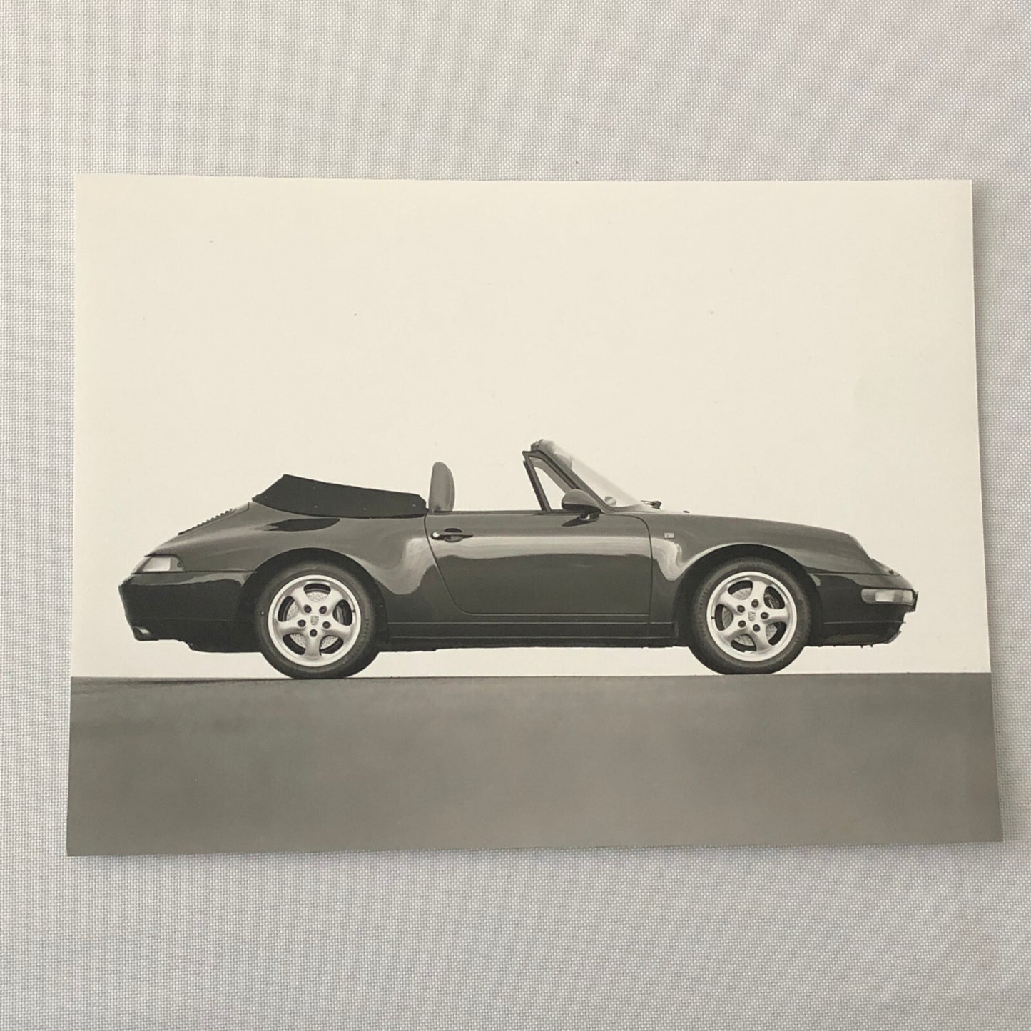 Porsche 911 Carrera Photo Cabriolet Convertible Automobile Photograph Lot of 4