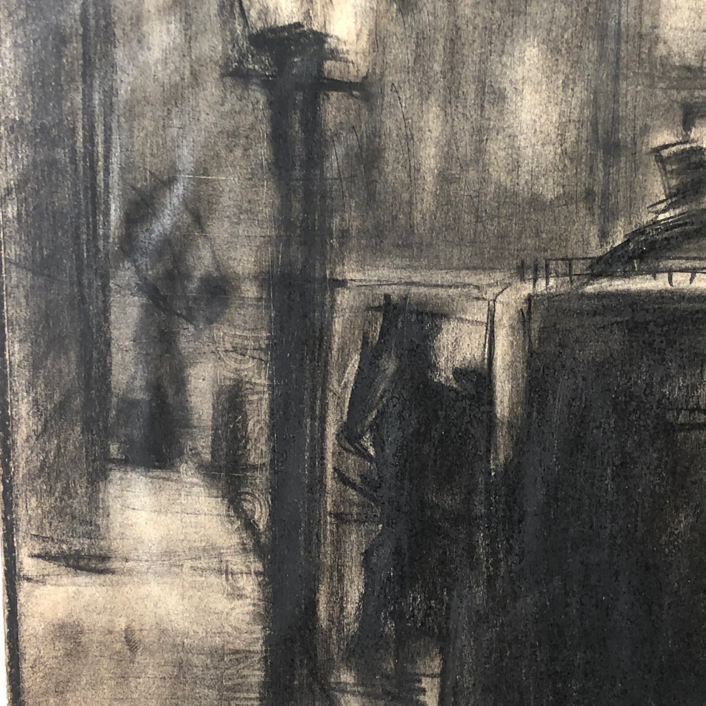 Vintage Illustration Art Artwork Artist Arthur E Sudler Antique Car Carriage