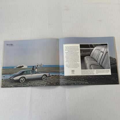 1981 Cadillac Car Sales Brochure Catalog Coupe DeVille Eldorado Seville Brougham