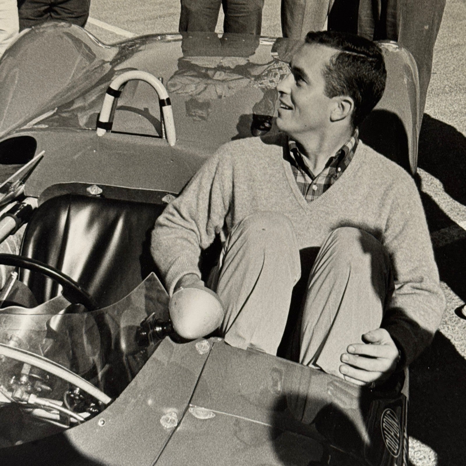 Vintage Racing Photo Roger Penske Zerex Special Times GP 1962 Modern Print