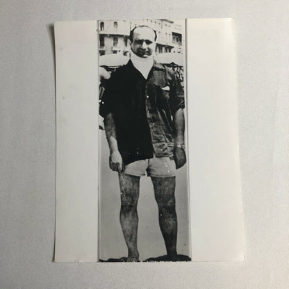 Vintage Racing Driver Photo Photograph - Juan Manuel Fangio 