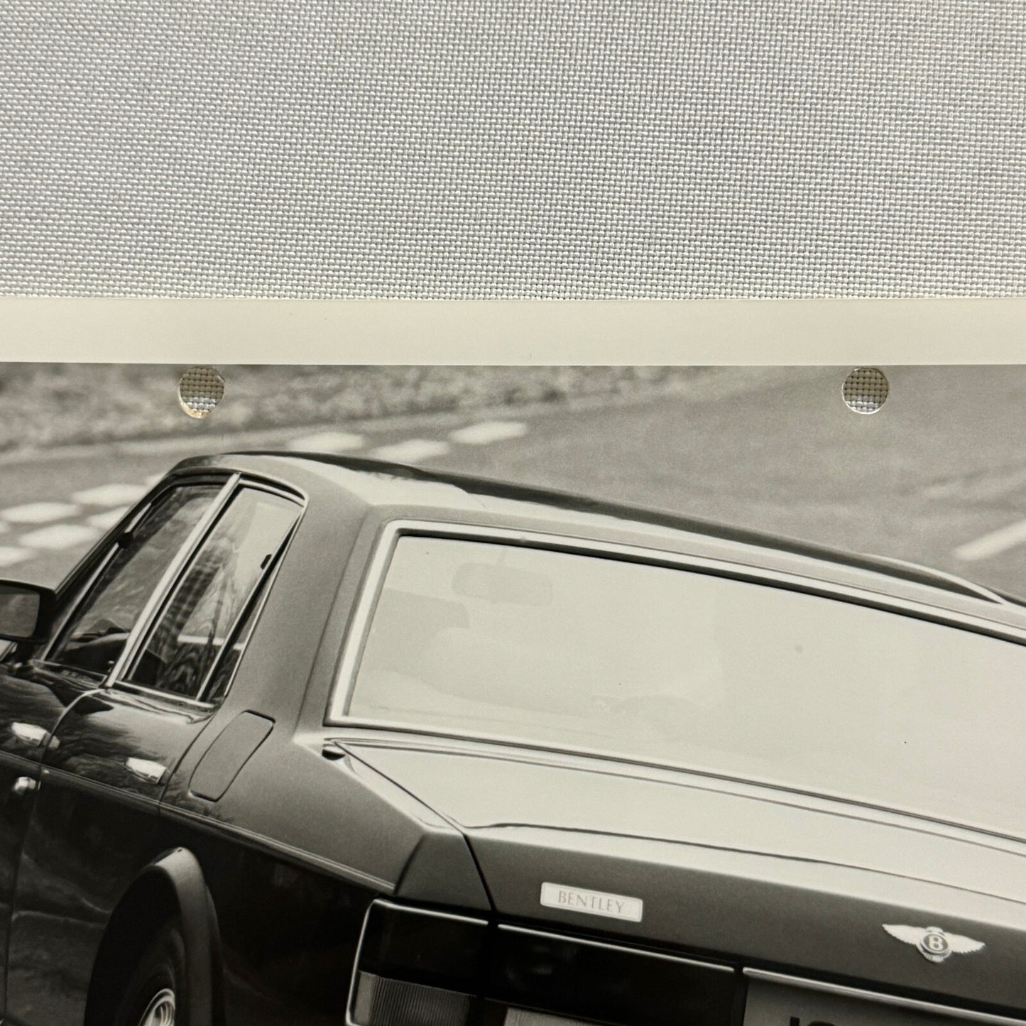 Bentley Turbo R Car Factory Press Photo Photograph Vintage