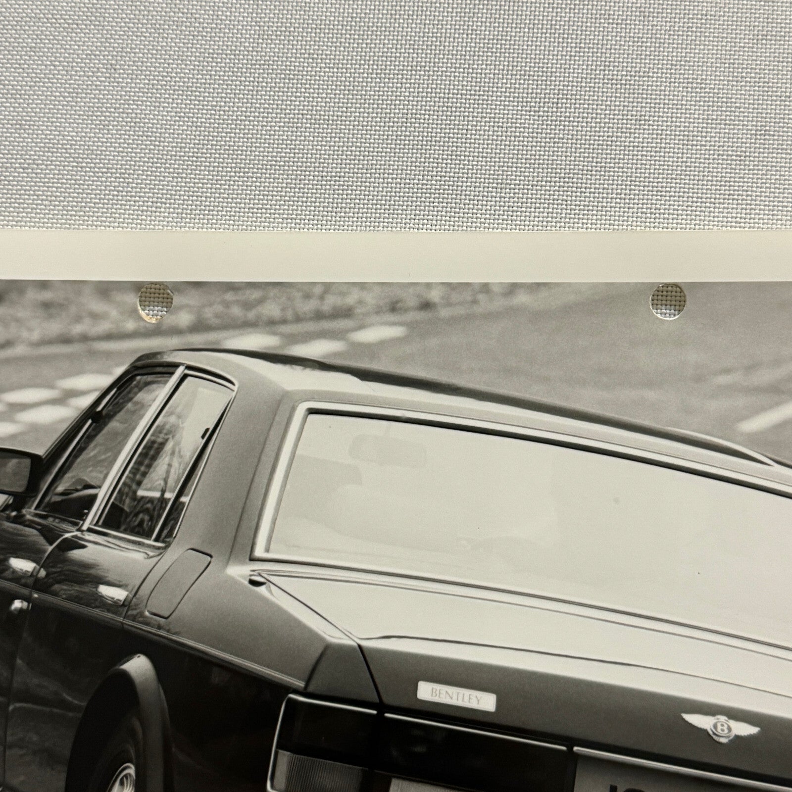 Bentley Turbo R Car Factory Press Photo Photograph Vintage