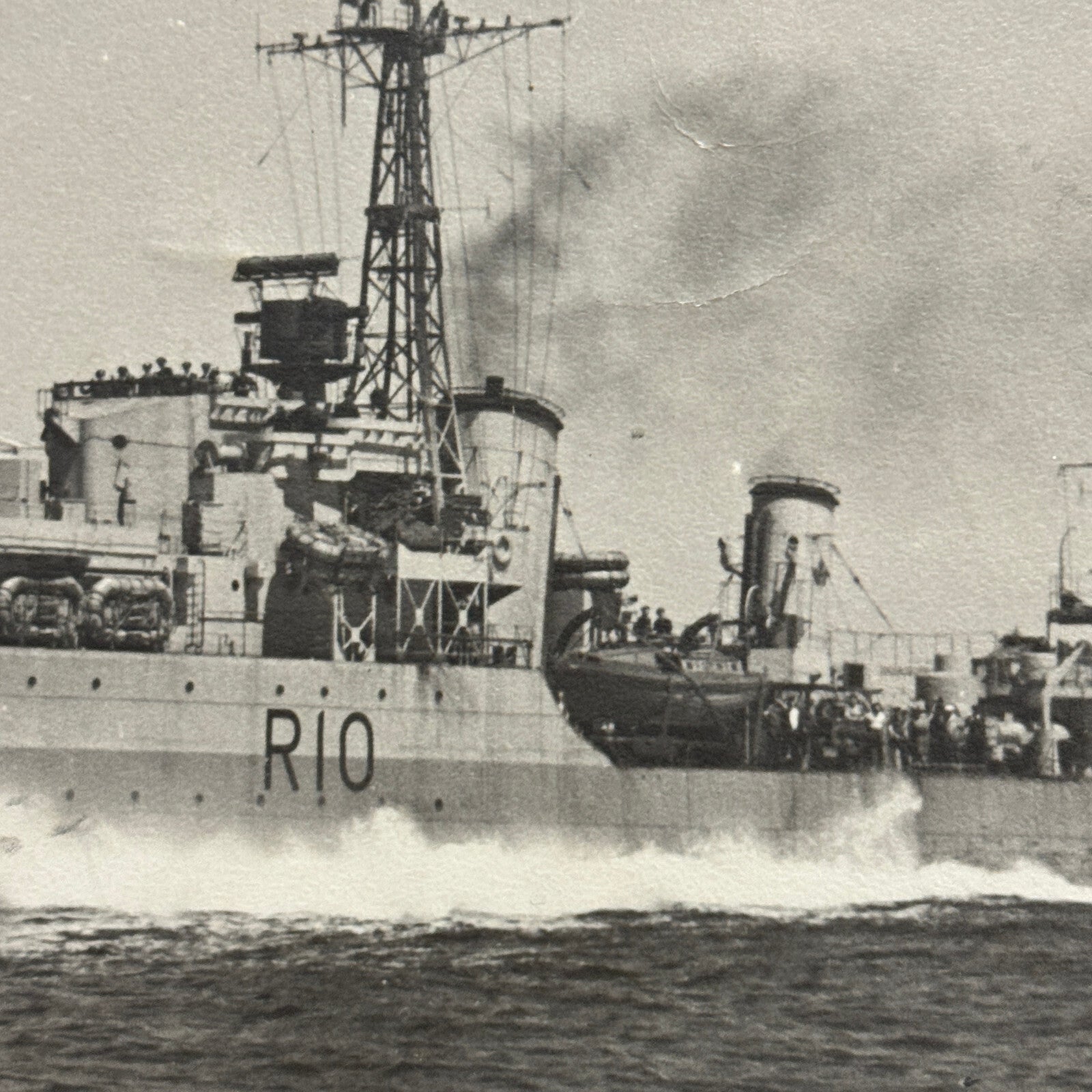 Military Ship Photo Photograph Boat Vintage HMCS MICMAC ?