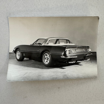 Ferrari 365 GTB/4 Pininfarina Factory Press Photo Photograph Print Vintage