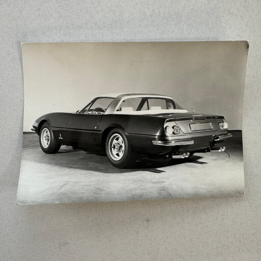 Ferrari 365 GTB/4 Pininfarina Factory Press Photo Photograph Print Vintage