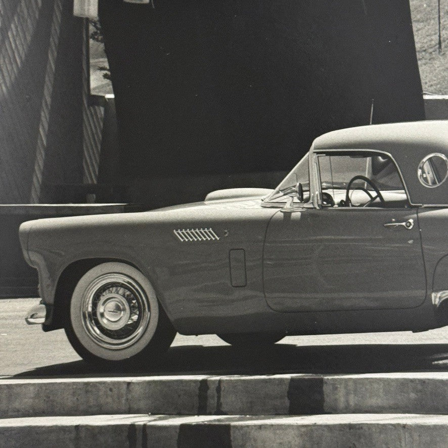 Vintage 1956 Ford Thunderbird Car Automobile Photo Photograph Modern Print