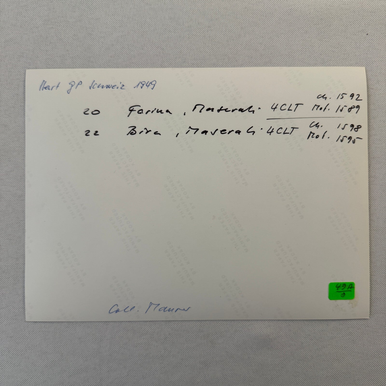 Maserati Racing Photo Nino Farina Prince Bira Photo Photograph Modern Print