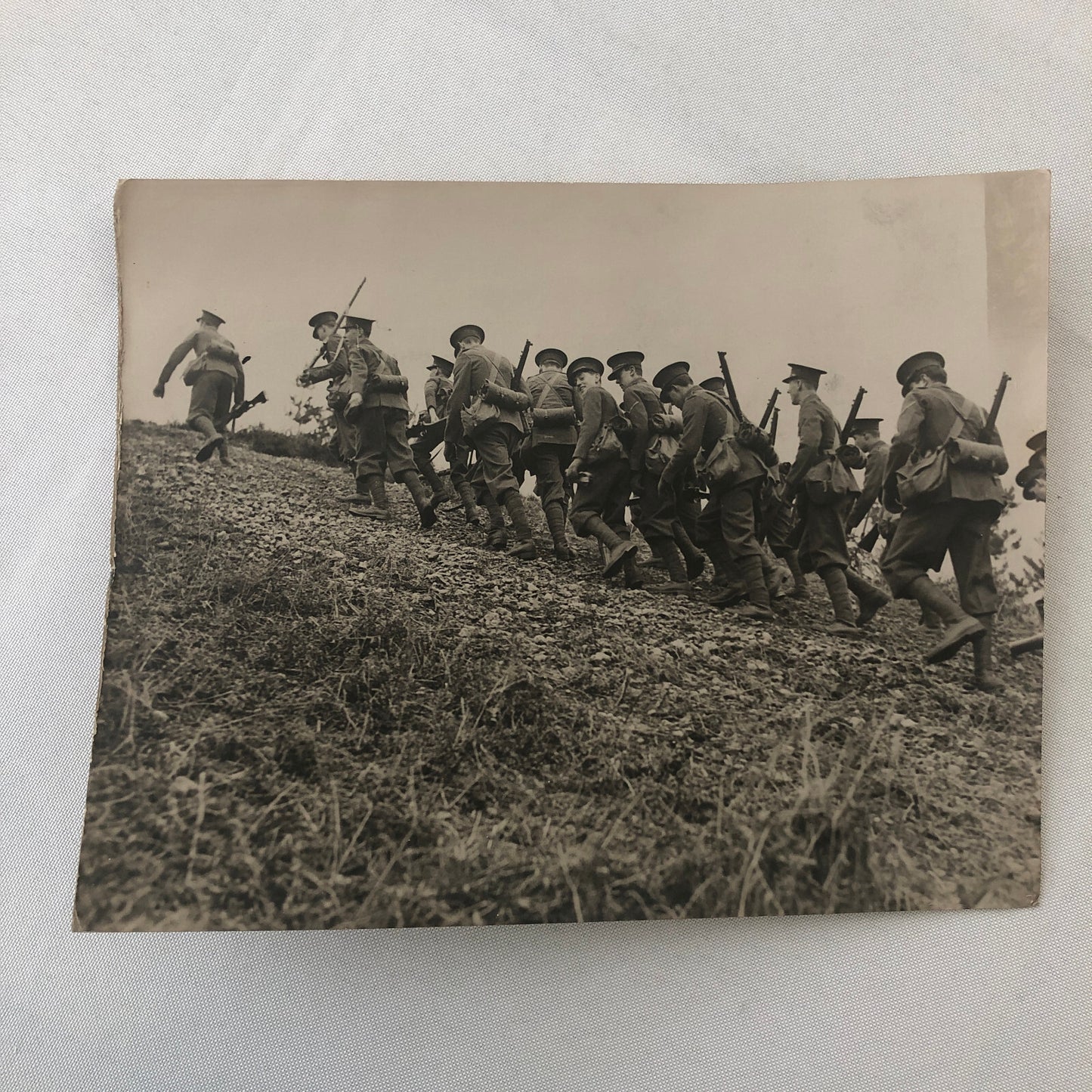 Military Photo Photograph Vintage Harrow School Officer Training UK Vintage